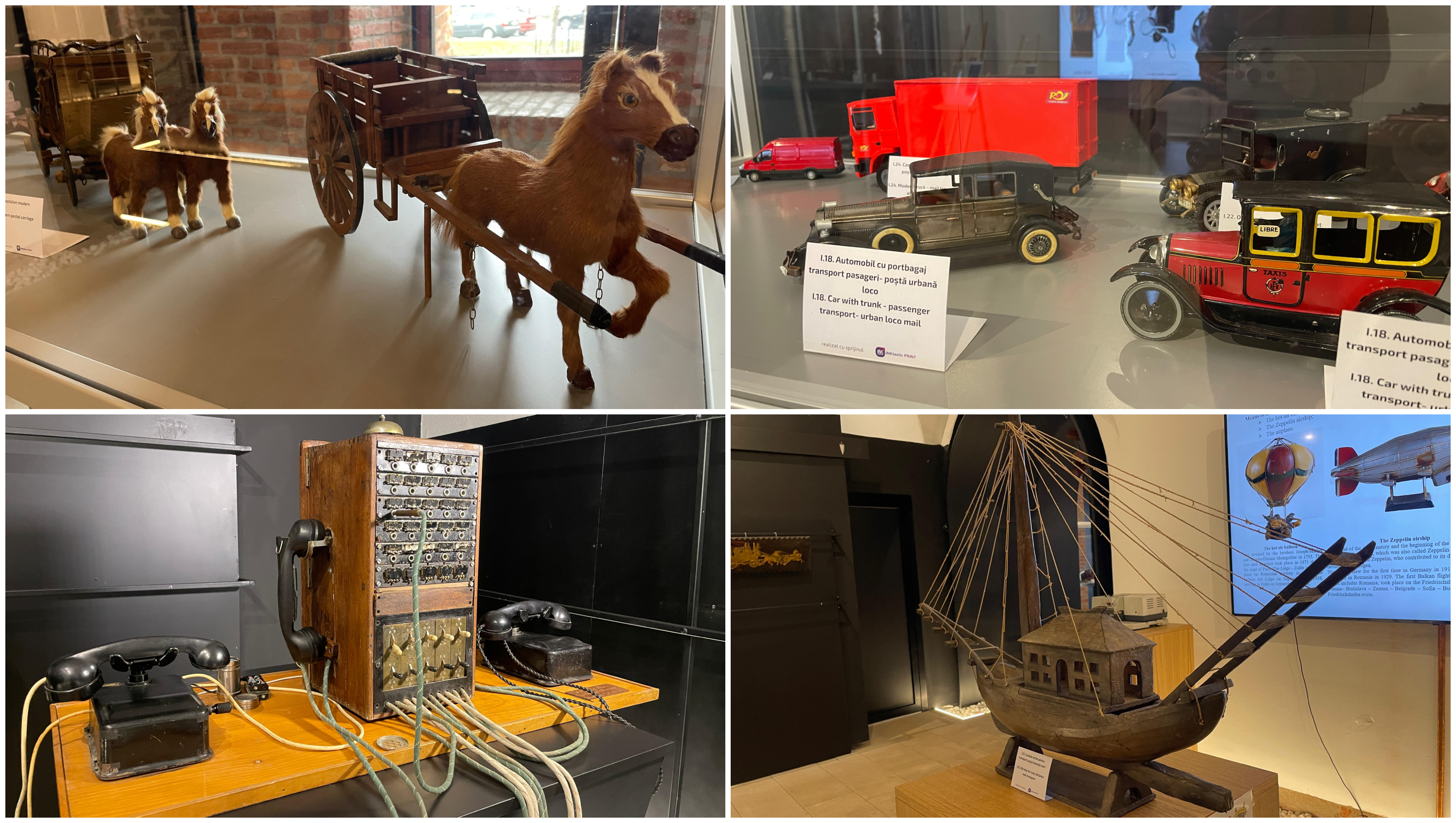 Istoria poștei și invenții în comunicații la expoziția din Timișoara | sursa foto: Digi24