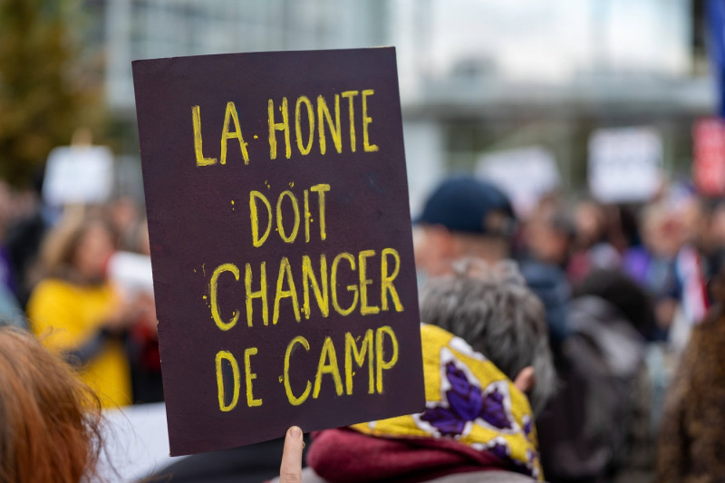 FRANCE - RALLY AGAINST SEXUAL VIOLENCE