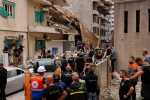 Israeli Airstrike On Beirut Kills Hezbollah's Media Chief - Lebanon - 17 Nov 2024