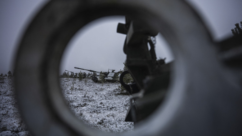 Exercițiu militar în Finlanda. Foto: Profimedia Images