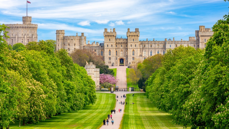 Windsor,,Uk,-,25,April,2024:,Long,Walk,To,Windsor