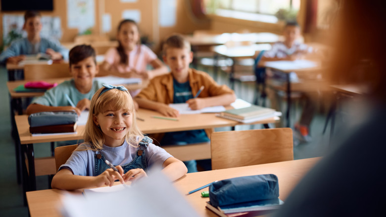 Înscrierea în clasa pregătitoare pentru 2025-2026, potrivit Ministerului Educației. Ce vor face copiii care nu au fost la grădiniță. Foto Shutterstock