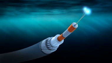 Cross,Section,Of,A,Submarine,Communications,Cable,-,3d,Illustration