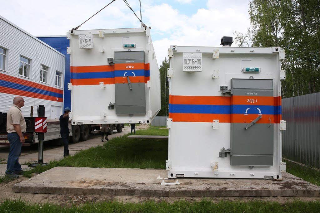 Rusia începe producția în masă de adăposturi antiatomice mobile „KUB-M” rezistente la radiații nucleare