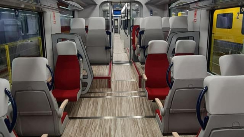 CFR Călători introduce în circulaţie primul tren electric format din material rulant nou