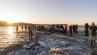 Gigantic fin whale washed up on Alaska's shore