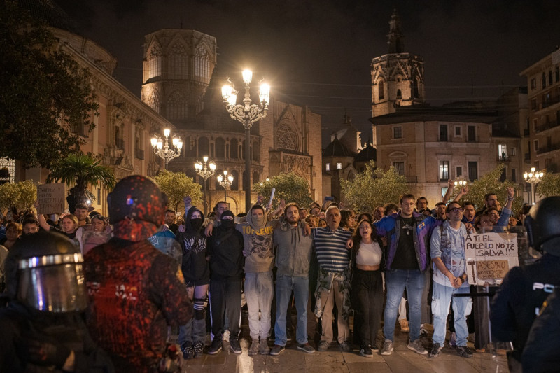 Demonstration in Valencia against the management of DANA and Carlos Mazón