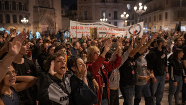 Demonstration in Valencia against the management of DANA and Carlos Maz?n