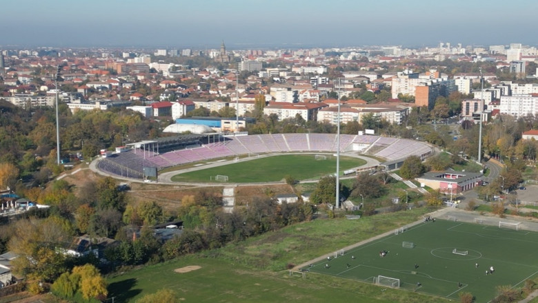 cadre drona stadion timisoara