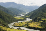 Râul Tsang Chhu, Punakha, Bhutan, Himalaya, Asia