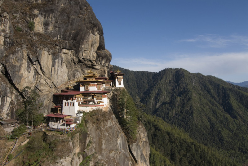 Taktshang Goempa, Bhutan, Asia