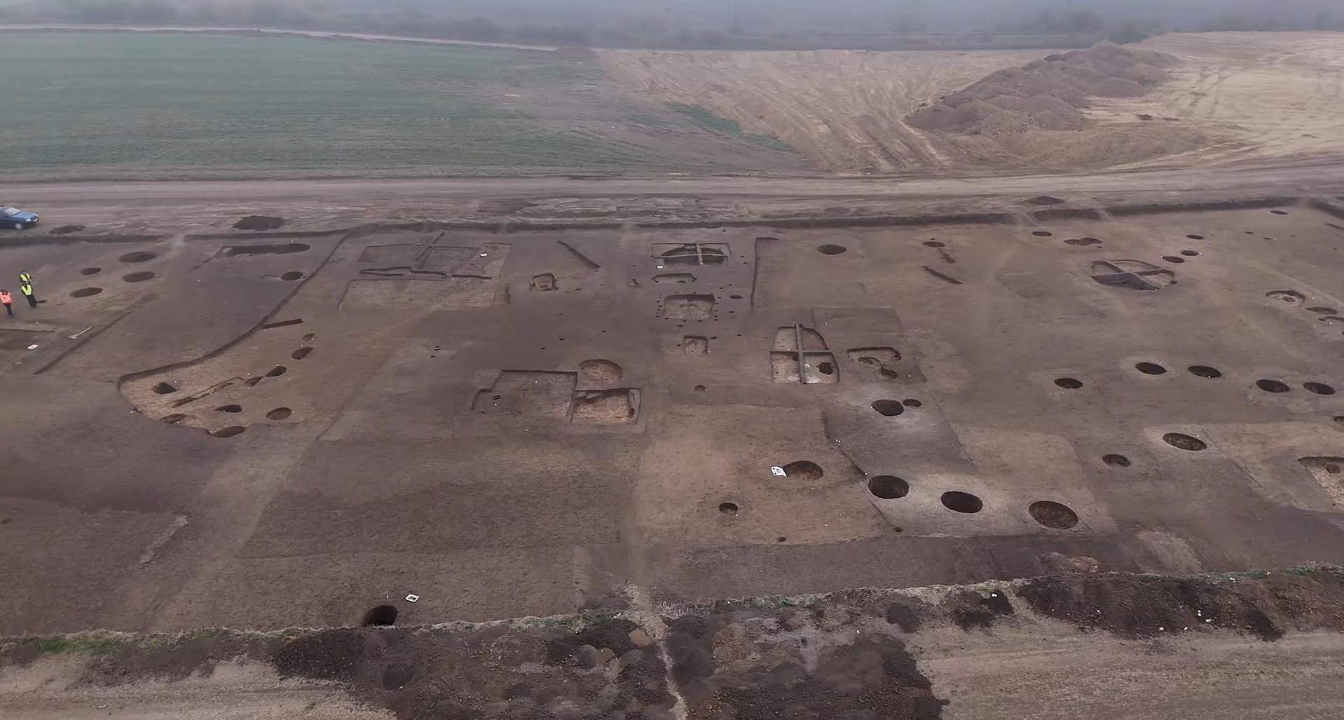 21 de situri arheologice au fost identificate pe șantierul noii căi ferate Arad – Timişoara în ultimul an. „Avem de toate”