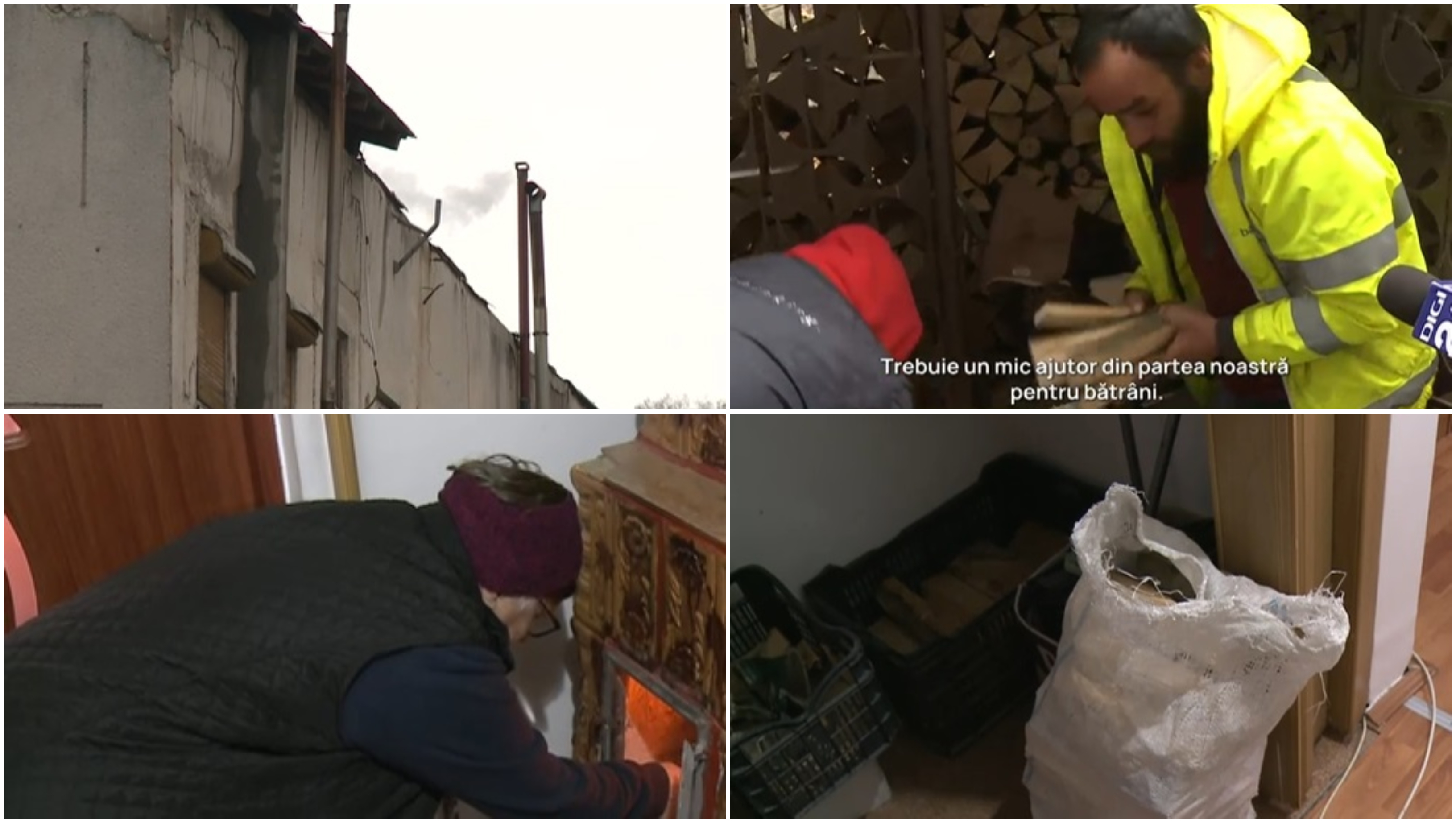 Cum arată viața la bloc, într-un oraș în care oamenii se încălzesc și astăzi cu sobe pe lemne. „Este un chin”