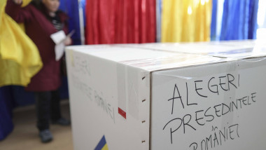 urna de vot pentru alegerile prezidentiale 2024