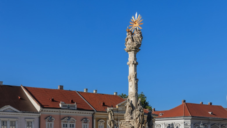 Plague,Column,(coloana,Ciumei),,Also,Known,As,Holy,Trinity,Monument,