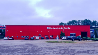 The,Building,Of,The,Headquarters,Of,The,Romanian,Auto,Registry