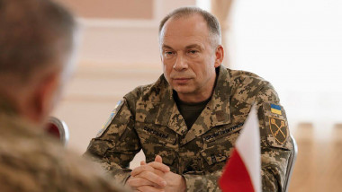 General Oleksandr Syrskyi, the Commander-in-Chief of Ukraine's Armed Forces.