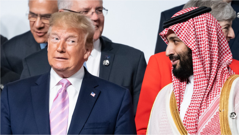 Donald Trump și Mohamed bin Salman