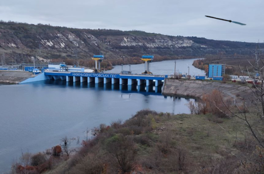 Patru rachete ruseşti vizând o hidrocentrală din Ucraina au survolat nordul Republicii Moldova