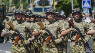 Mariupol,,Ukraine,-,Jun,,17,2017.,Military,March,Of,Ukranian