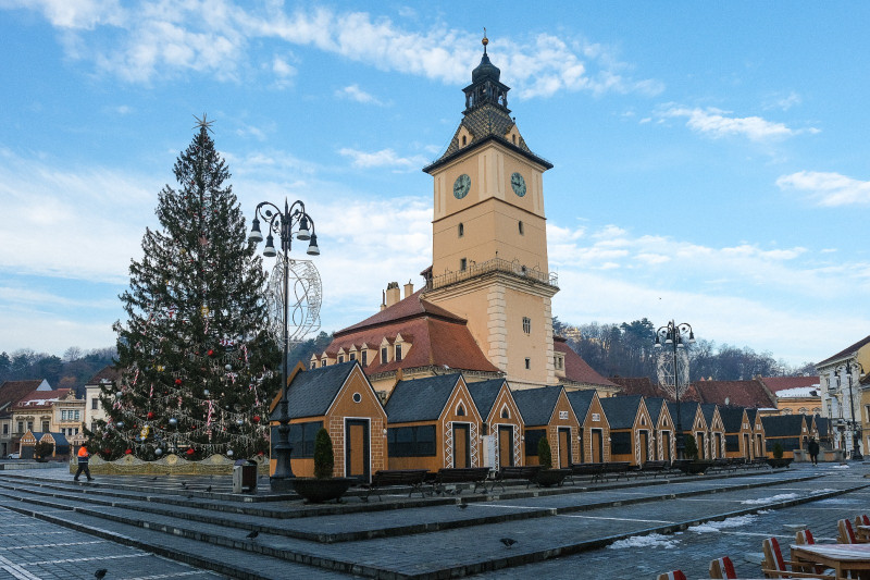 Târgul de Crăciun din Brașov, decembrie 2024. Sursa foto - Primăria Brașov