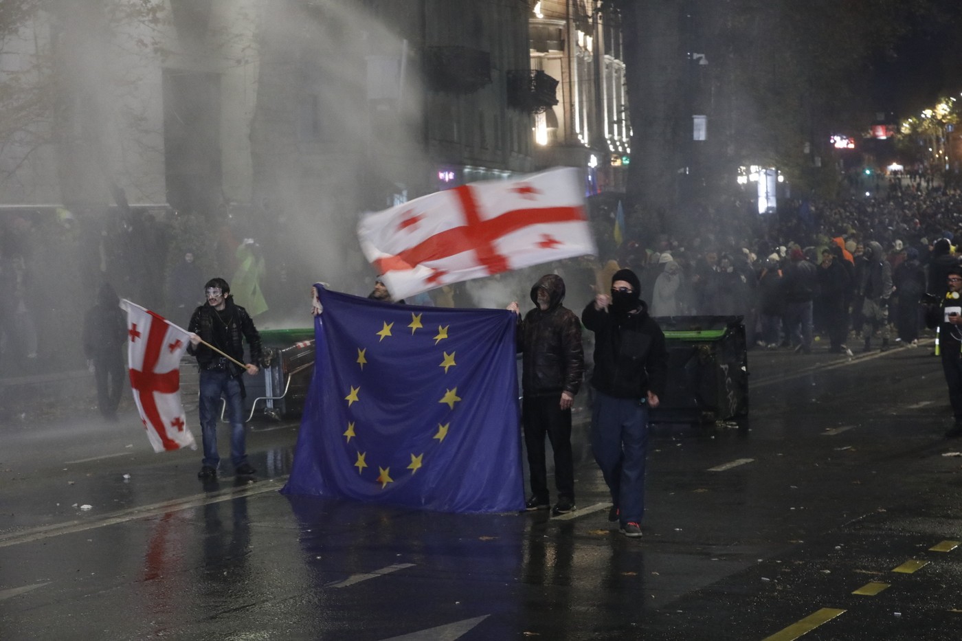 Premierul georgian preia discursul Moscovei și acuză opoziția că e „liberalo-fascistă”. „Nu vor scăpa de răspunderea lor”