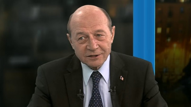 Fostul președinte al României, Traian Băsescu. Foto- captură video