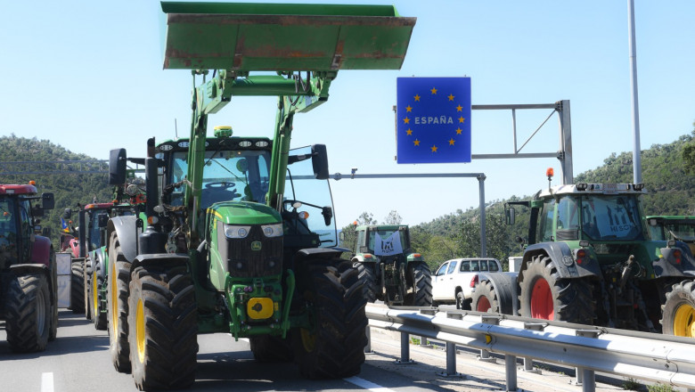 tractor franta protest agricultura