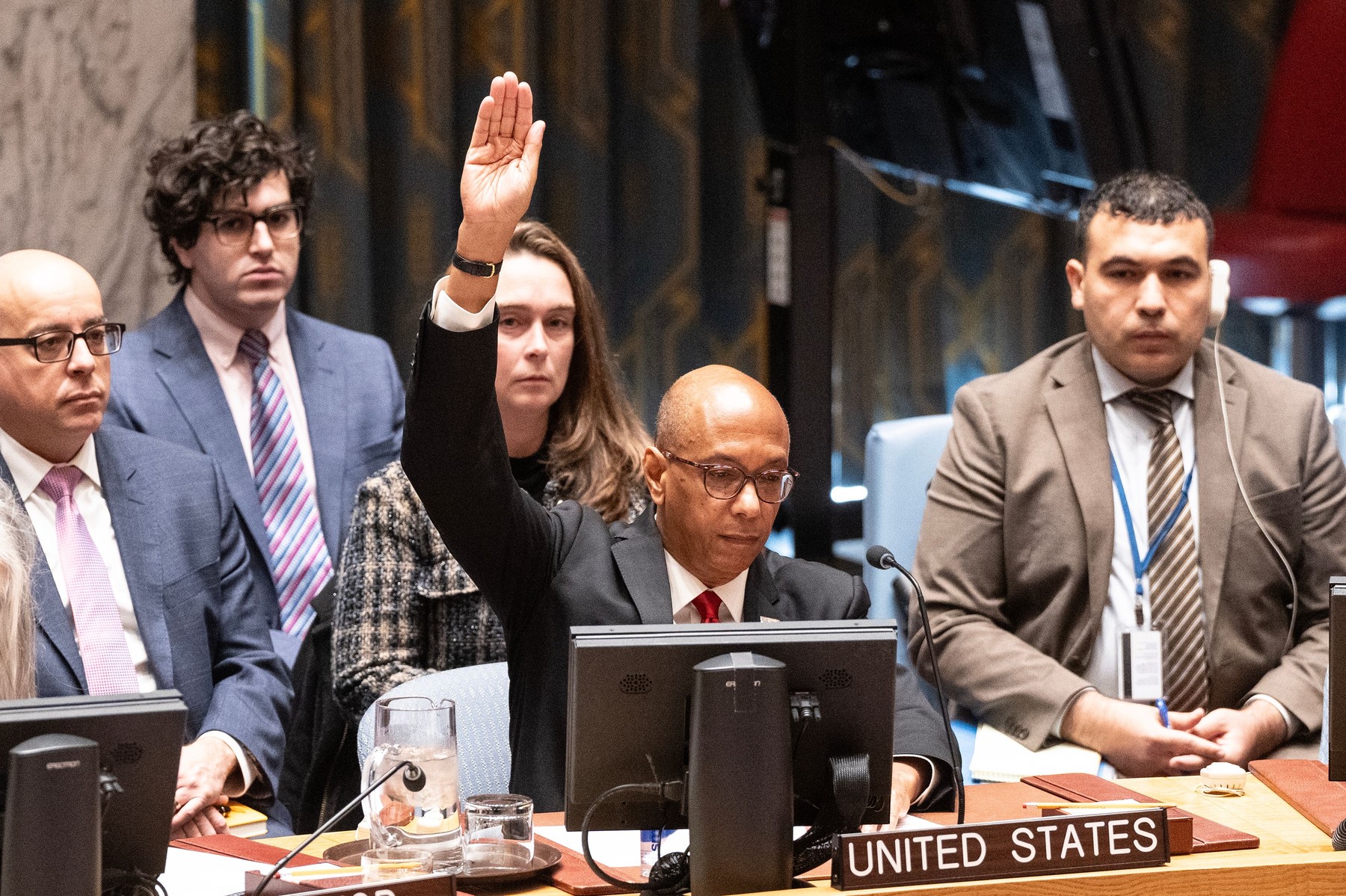 SUA s-au opus, prin veto, adoptării unei rezoluții care cerea încetarea focului în Gaza, prezentată în Consiliul de Securitate al ONU