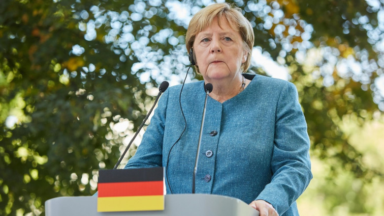 Meeting of Prime Minister Mateusz Morawiecki with German Chancellor Angela Merkel in Warsaw