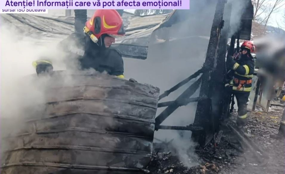 Doi copii cu vârste de 1 an și 3 ani au murit după ce casa le-a fost mistuită de un incendiu