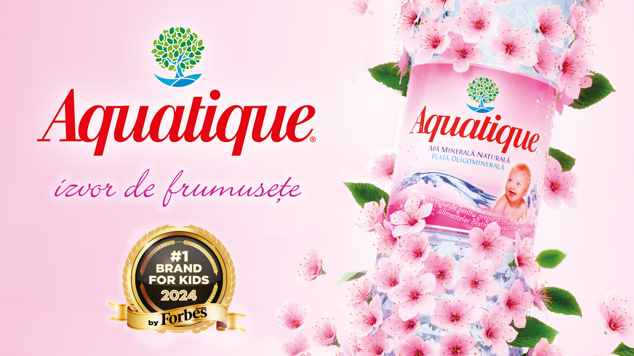 (P) Aquatique este desemnată, din nou, Cea mai bună apă minerală plată pentru copii și Cea mai bună apă minerală plată pentru sugari