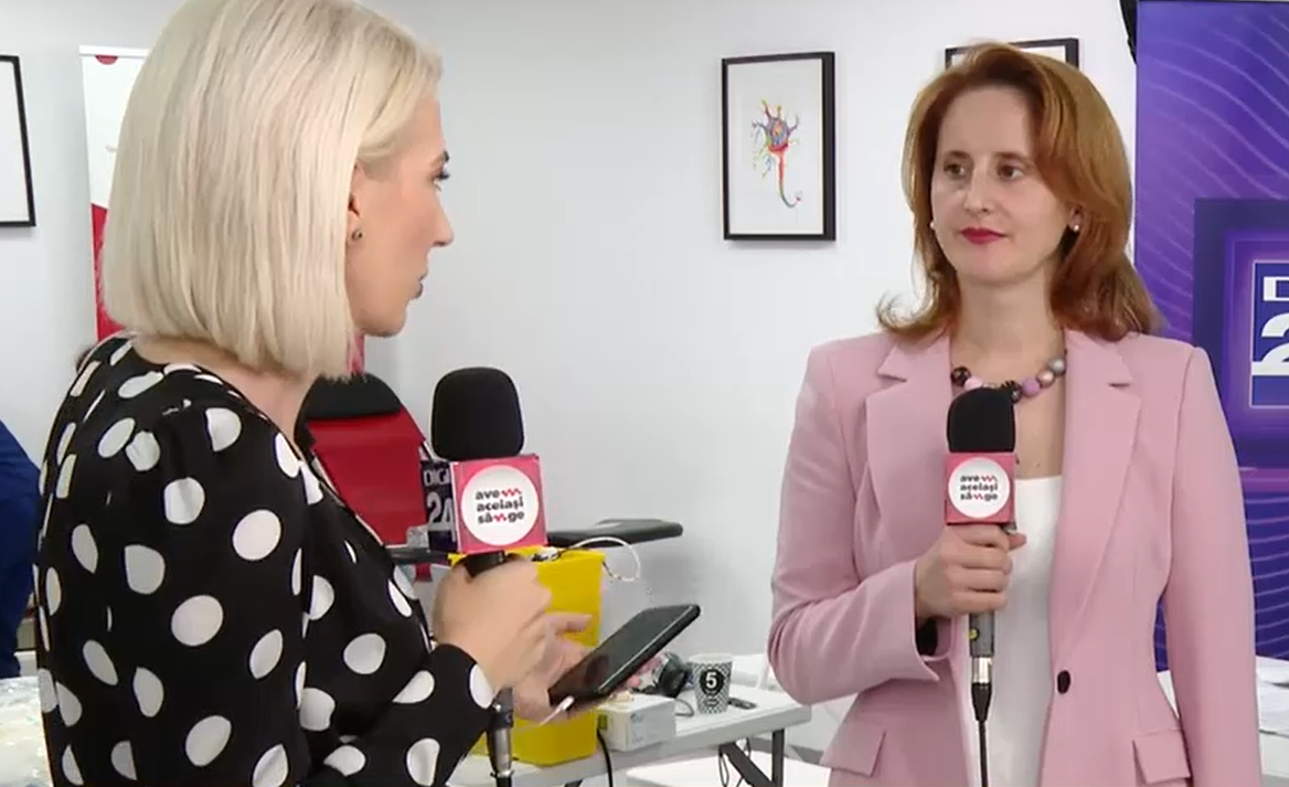 Lucia Grijac, directorul Centrului de Transfuzie București: "Veniți la donare înainte de a pleca în vacanță!"