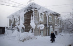 Yakutsk, which is considered to be the coldest city in the world, Russia - Jan 2014