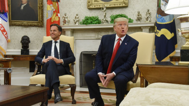 President Donald Trump Meets with Prime Minister Mark Rutte of the Netherlands - DC