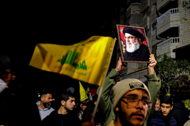 Memorial service for assassinated Hezbollah leader Hassan Nasrallah, new party leader claim divine victory over Israel