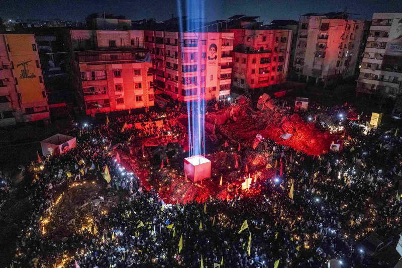 Commemorative ceremony for Hassan Nasrallah in Lebanon