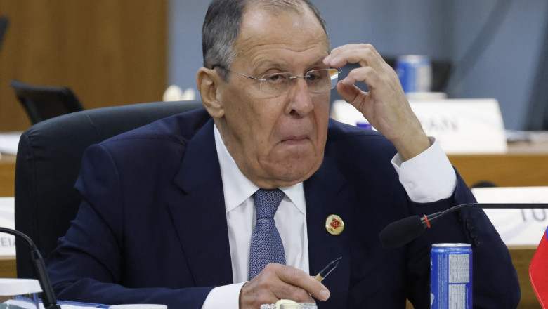 Serghei Lavrov, ministrul rus de Externe. Foto: Profimedia Images