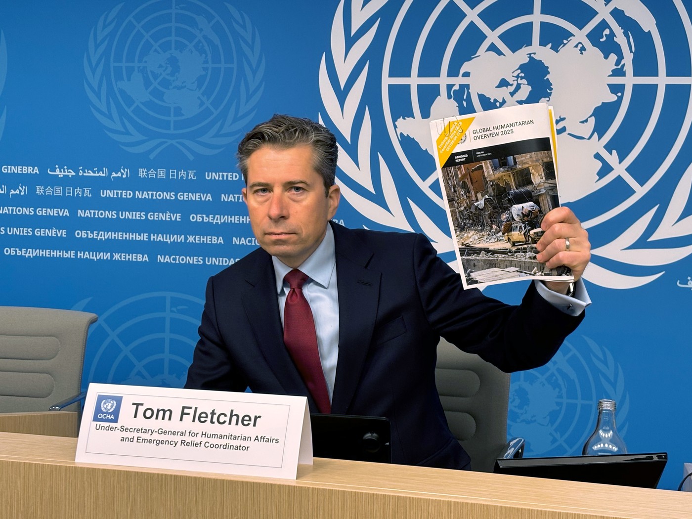 Apel ONU pentru alocarea de fonduri sistemului umanitar „subfinanţat şi literalmente atacat”: „Lumea este trecută prin foc şi sabie”