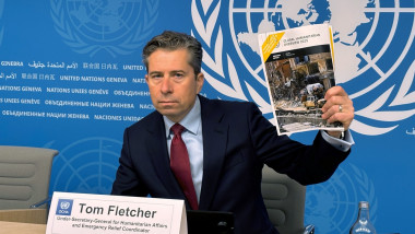 UN Emergency Relief Coordinator Tom Fletcher