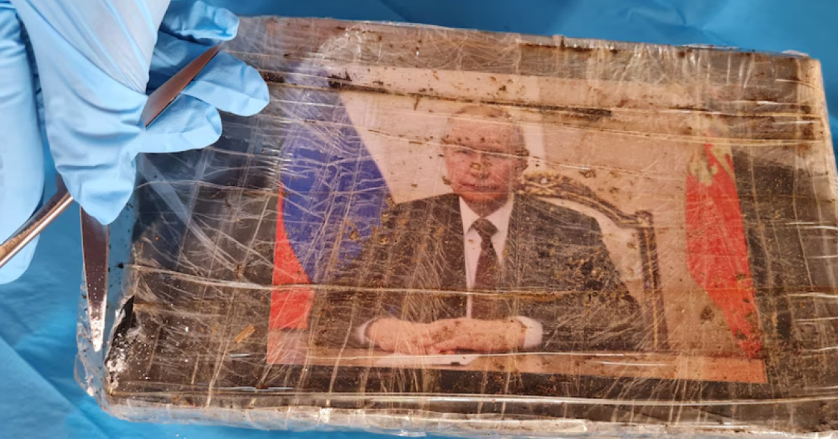 Droguri de 11 milioane de dolari cu imaginea lui Putin, confiscate în Australia