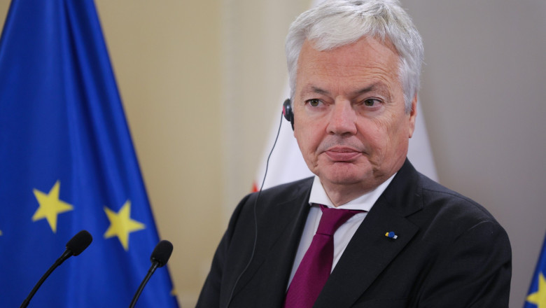 Adam Bodnar and European Commissioner for Justice Didier Reynders visits Warsaw