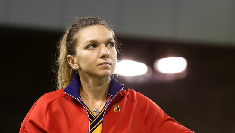 simona halep, suparata