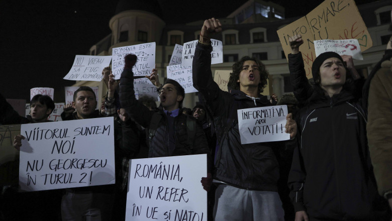 Miting pro-Europa, în Piața Universității din Capitală: artiștii și societatea civilă participă la un maraton civic despre libertate
