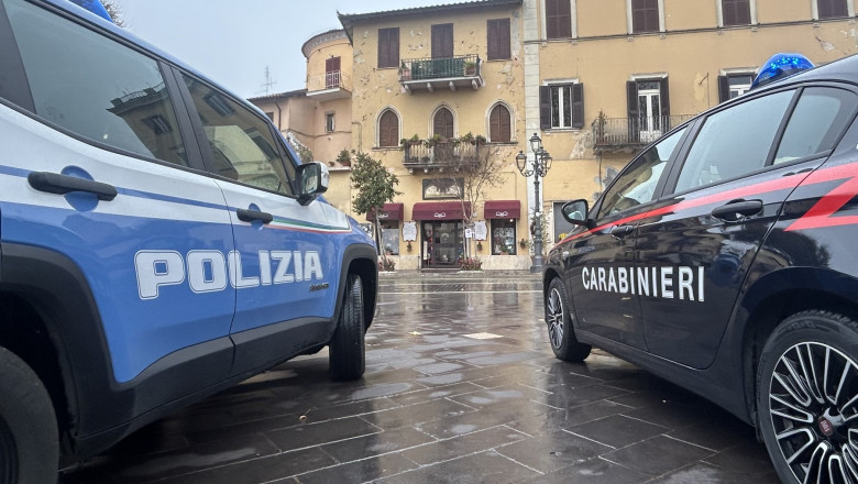 Italian police cars