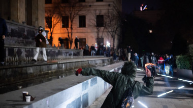 protestatar în georgia