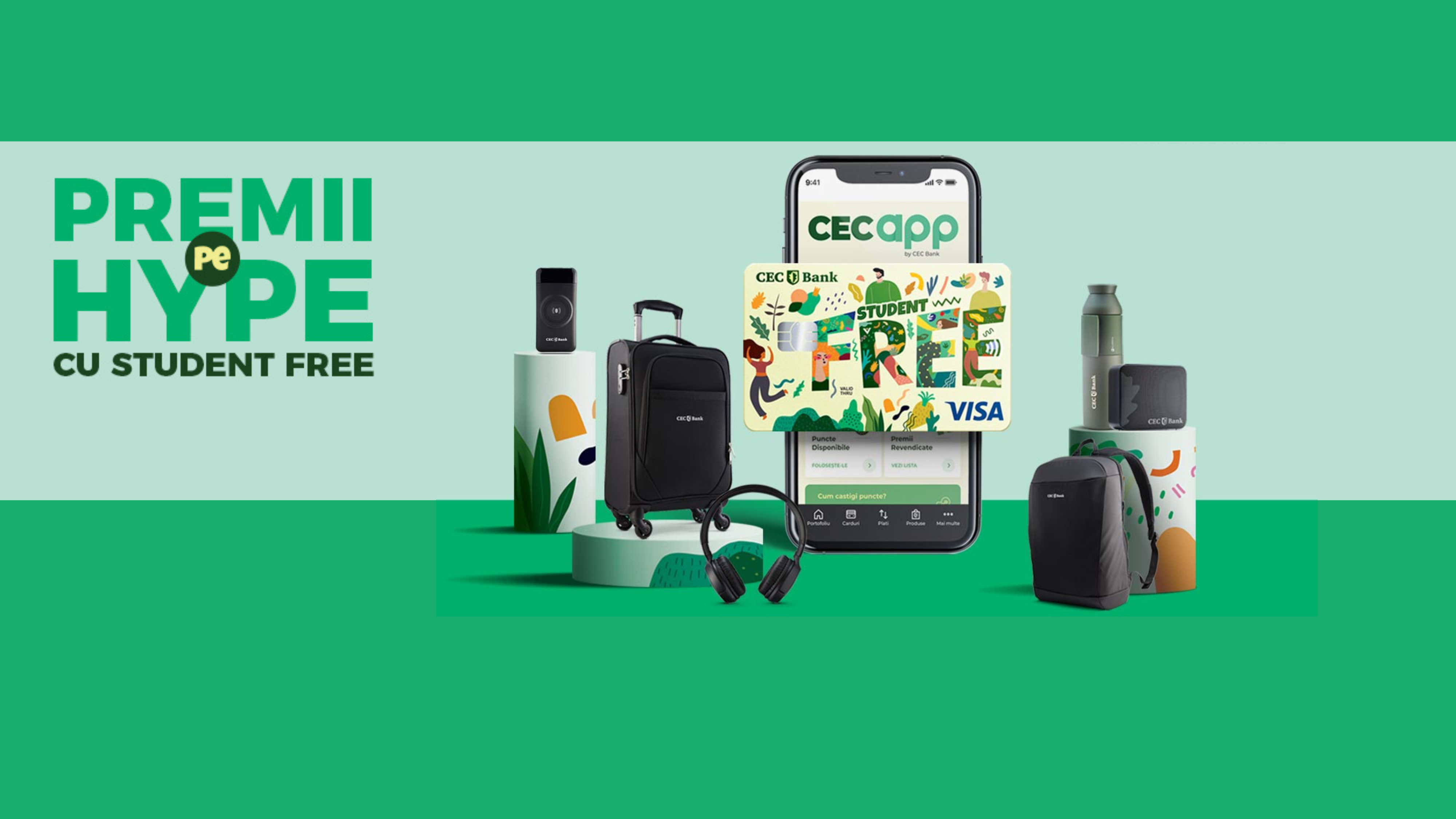 (P) Descoperă Pachetul Student Free din oferta CEC Bank!