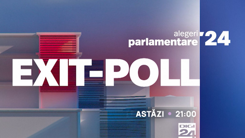 exit poll alegeri parlamentare 2024