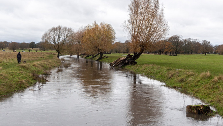 Storm Conall to hit parts of England today, Richmond, London, UK - 27 Nov 2024