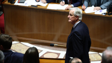 Pm Barnier Invokes 49.3 During The Vote On The 2025 Social Security Bill In Paris, France - 02 Dec 2024